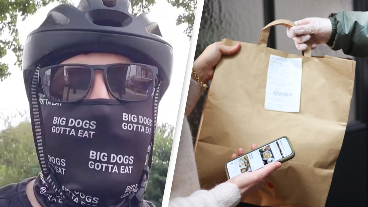 Delivery driver declines 75% of orders he receives due to strict rule he follows