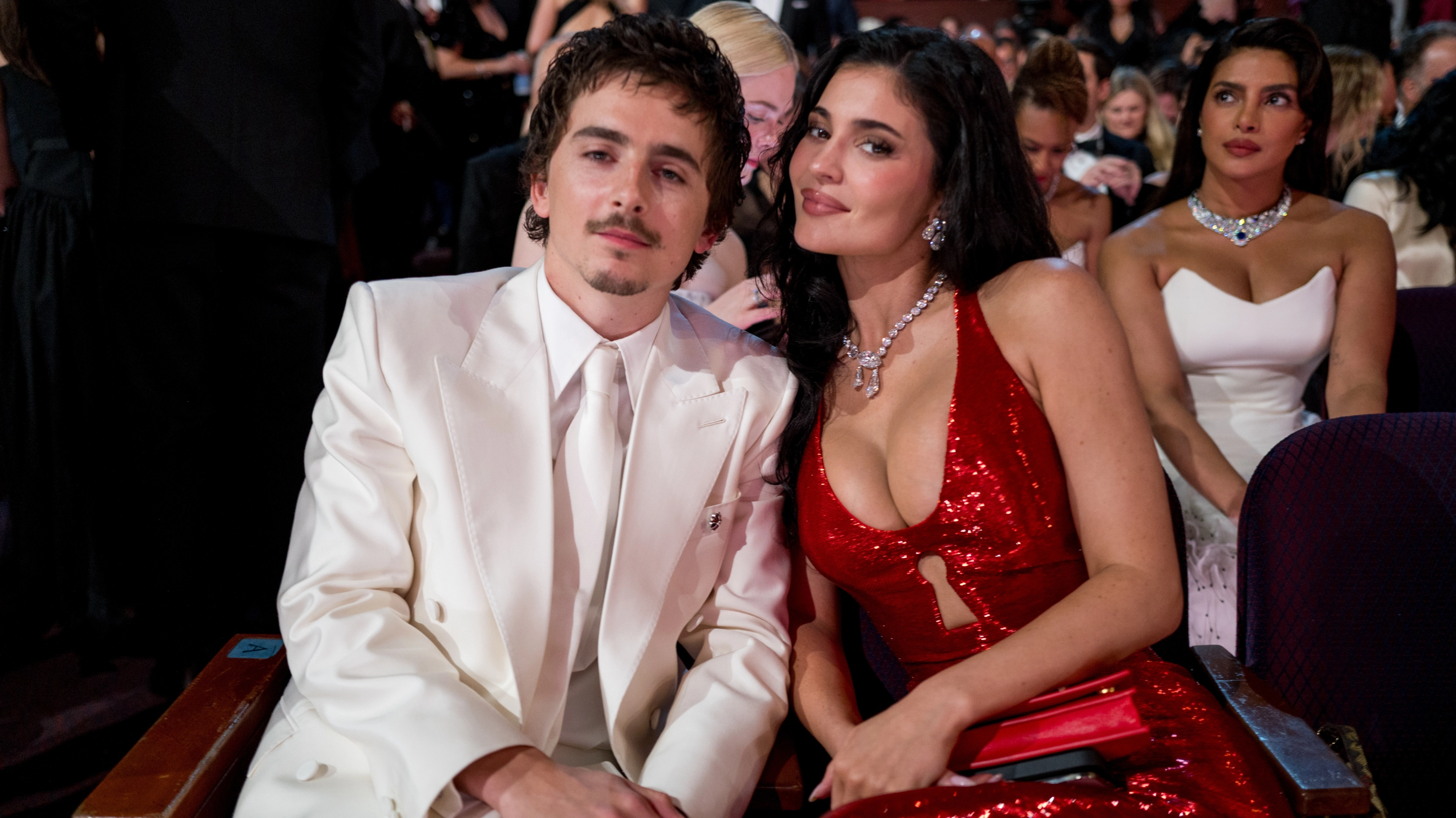 Lipreader 'reveals' Timothée Chalamet's 'warning' he said to his sister about Kylie Jenner