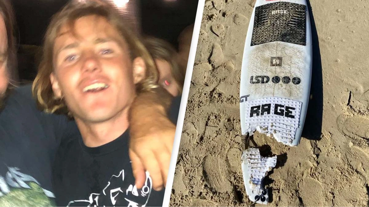 Pro surfer's leg washes up on shore after horrifying shark attack