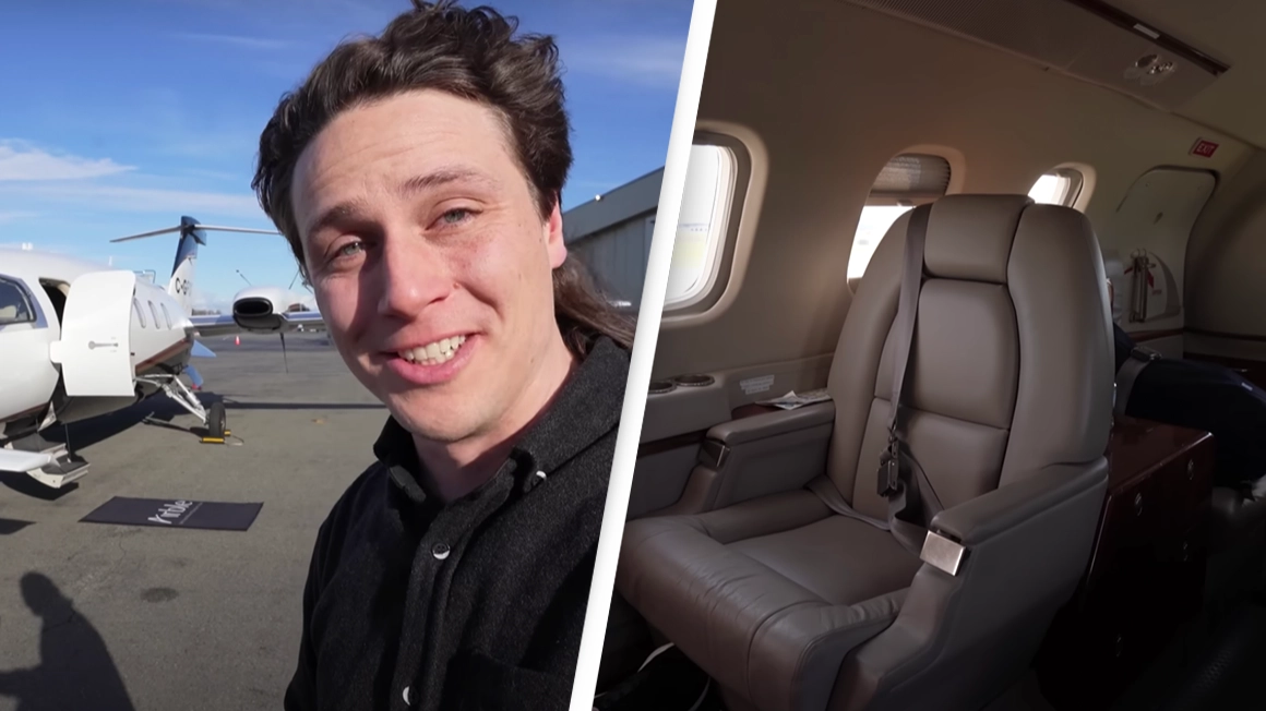 Man tries $550 ‘Uber’ for private jets and reveals the incredible perks