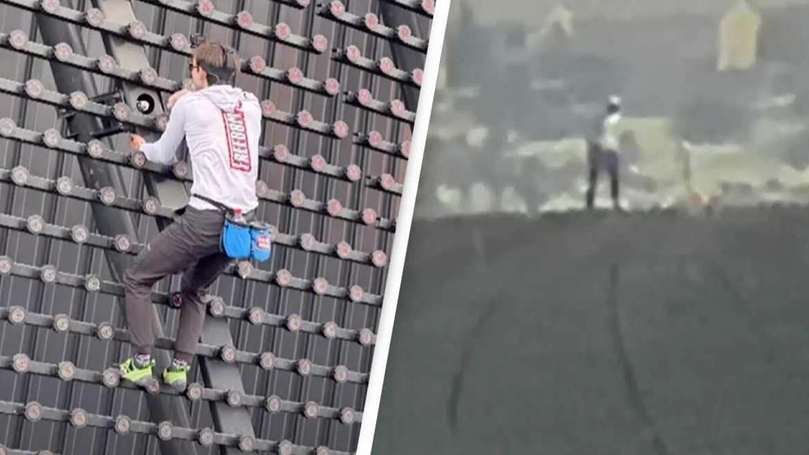 Man who climbed on top of the Las Vegas Sphere in death-defying stunt told police he will never be convicted