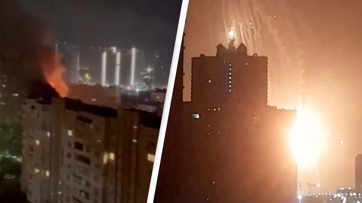 Ukraine: Shocking Footage Reveals Serious Damage As Warplane Reportedly Shot Down In Kyiv