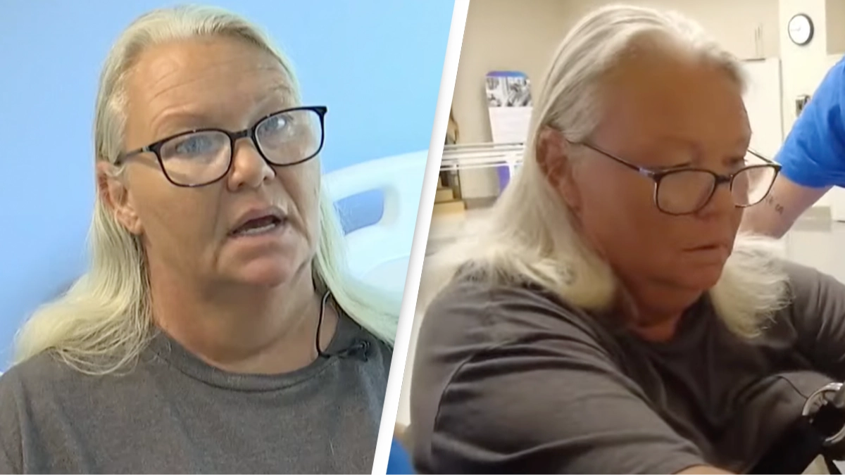 Woman left suddenly unable to walk after stepping outside of house to smoke cigarette