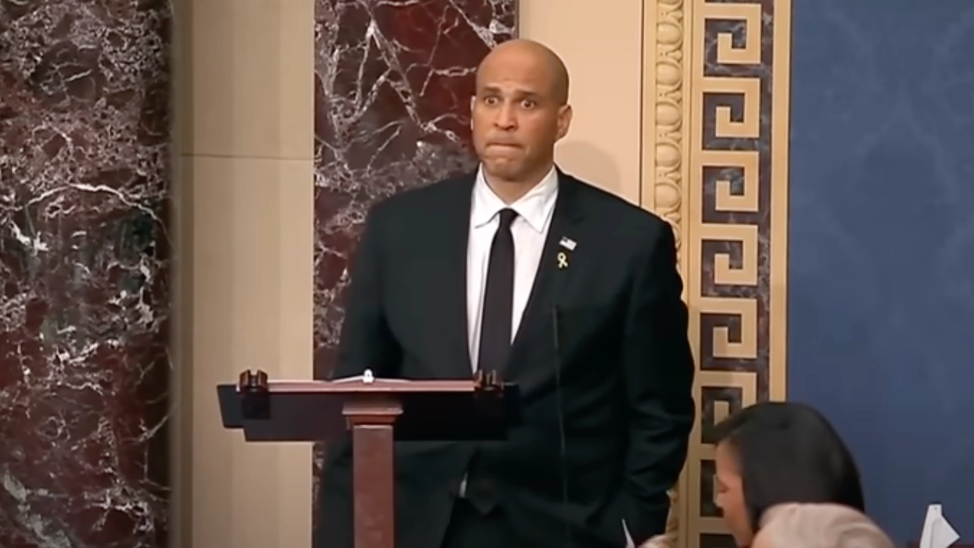US Senator fights back tears as he breaks record with 24-hour Senate speech targeting Trump's agenda