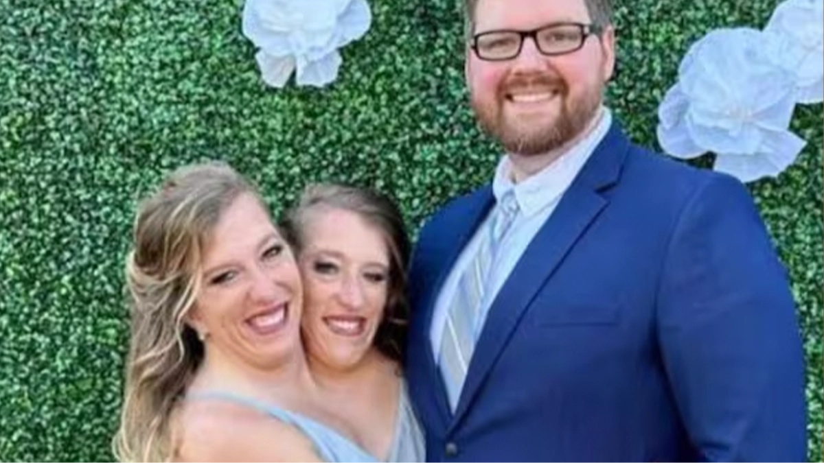 Conjoined twins Abby and Brittany Hensel speak out after being spotted with a newborn baby