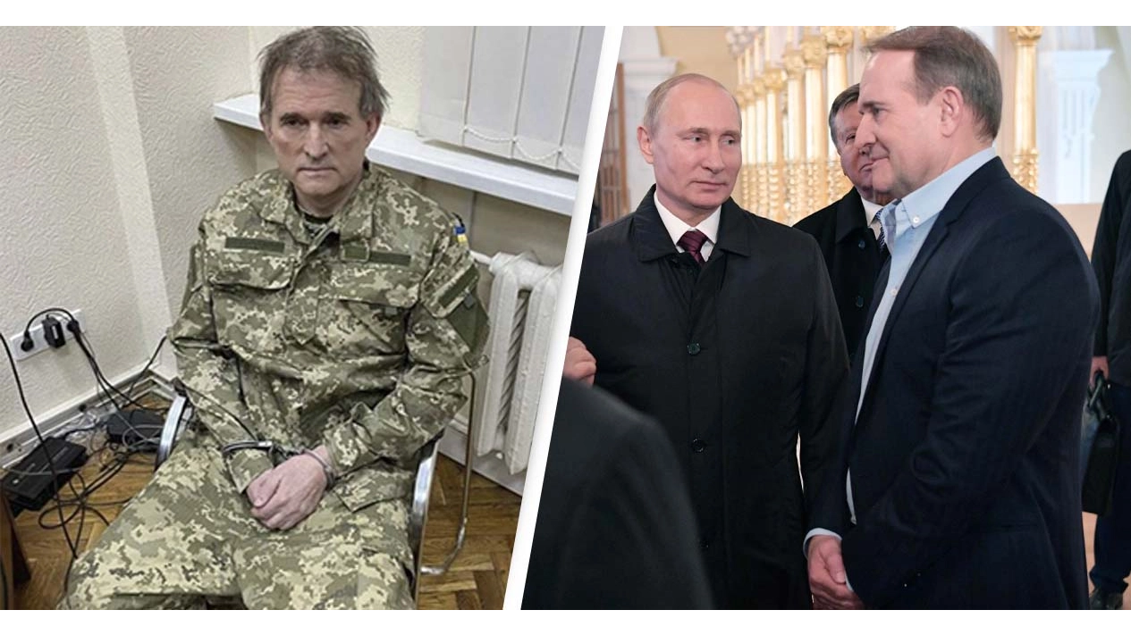 Putin's 'Crony' And Pro-Kremlin Lawmaker Medvedchuk Captured In Ukraine