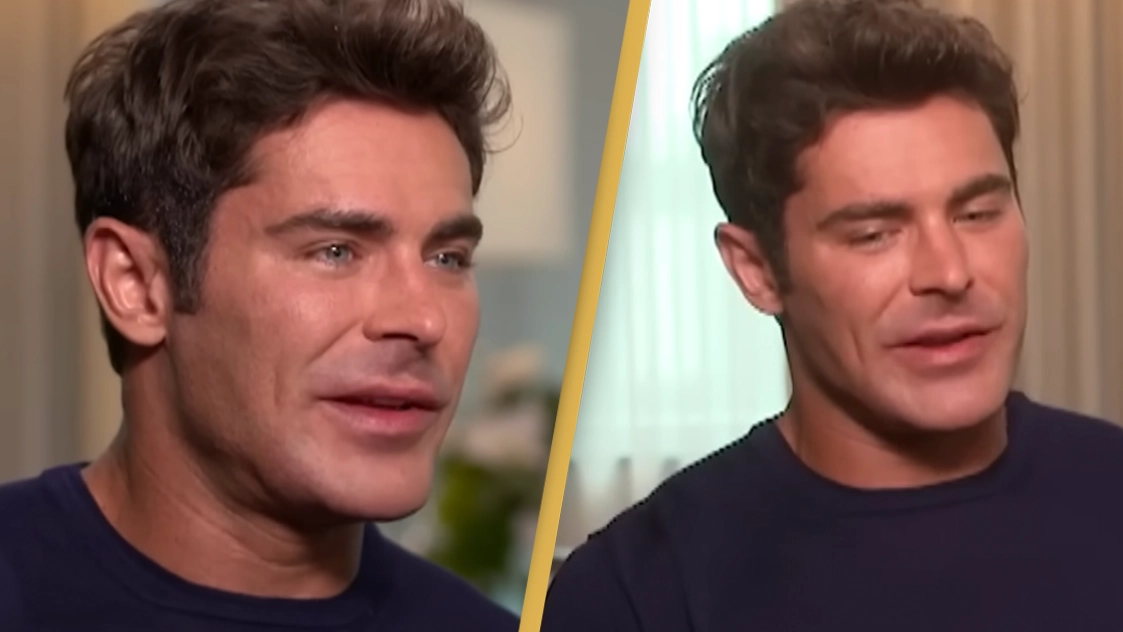 Awkward moment Zac Efron is asked about his face transformation only to reveal he nearly died
