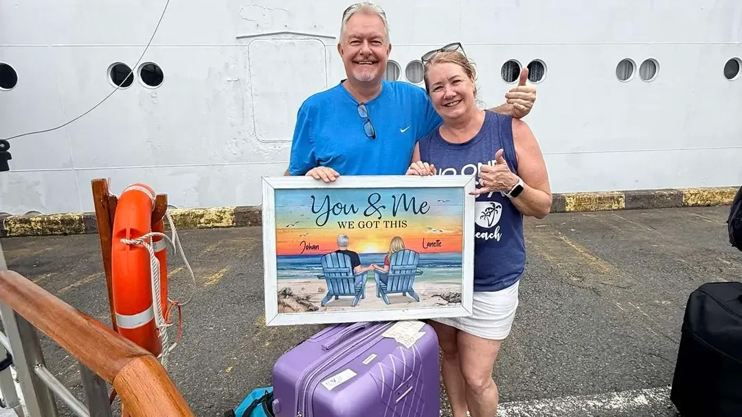 Couple who swapped home for 'endless' cruise reveal what's next after suddenly being left stranded