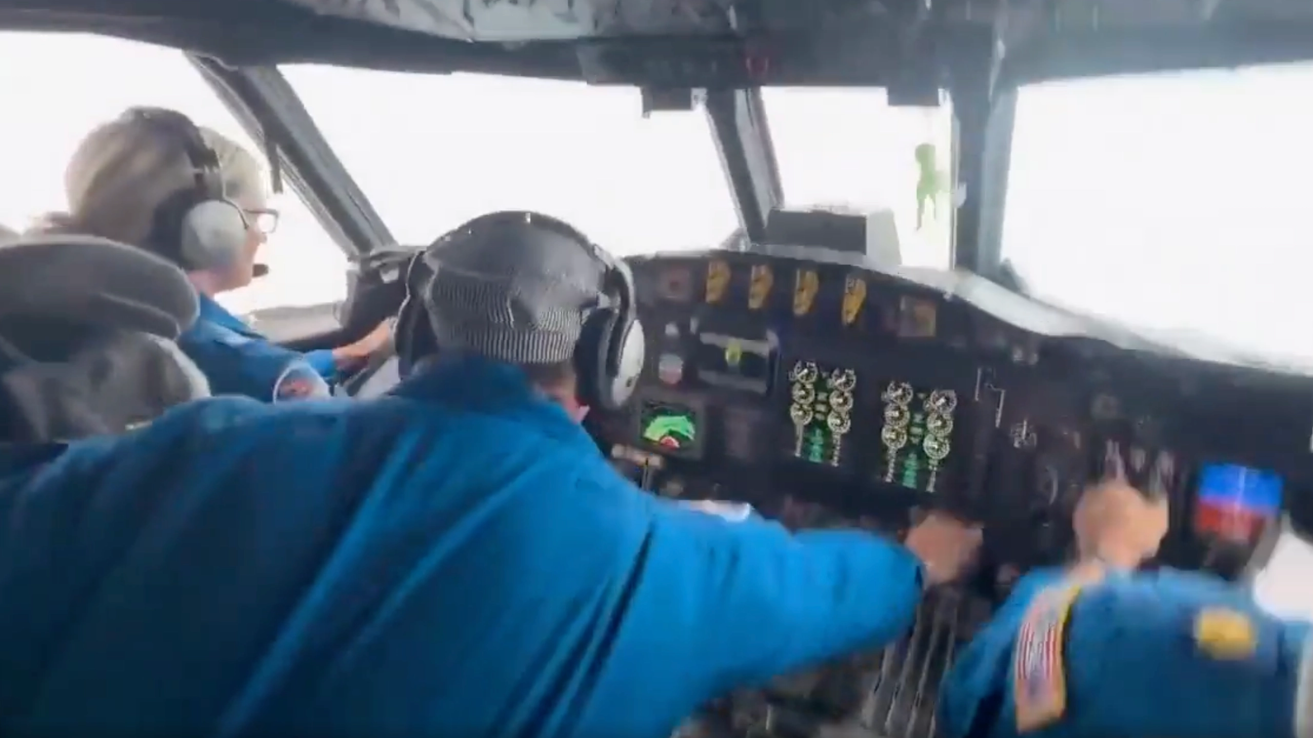 Everyone’s saying the same thing after seeing ‘insane’ cockpit footage of pilots flying into eye of Hurricane Melissa