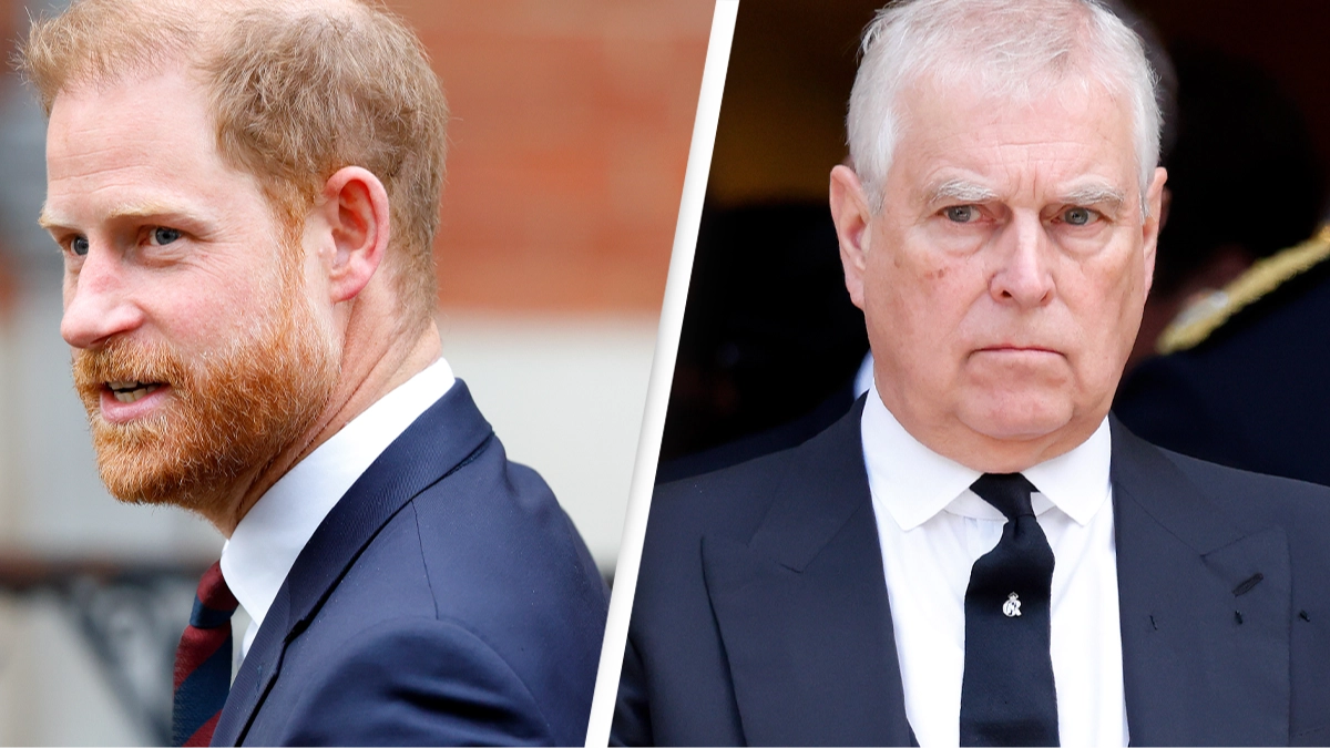 Prince Harry's response after journalist brings up Andrew Mountbatten-Windsor's arrest in interview