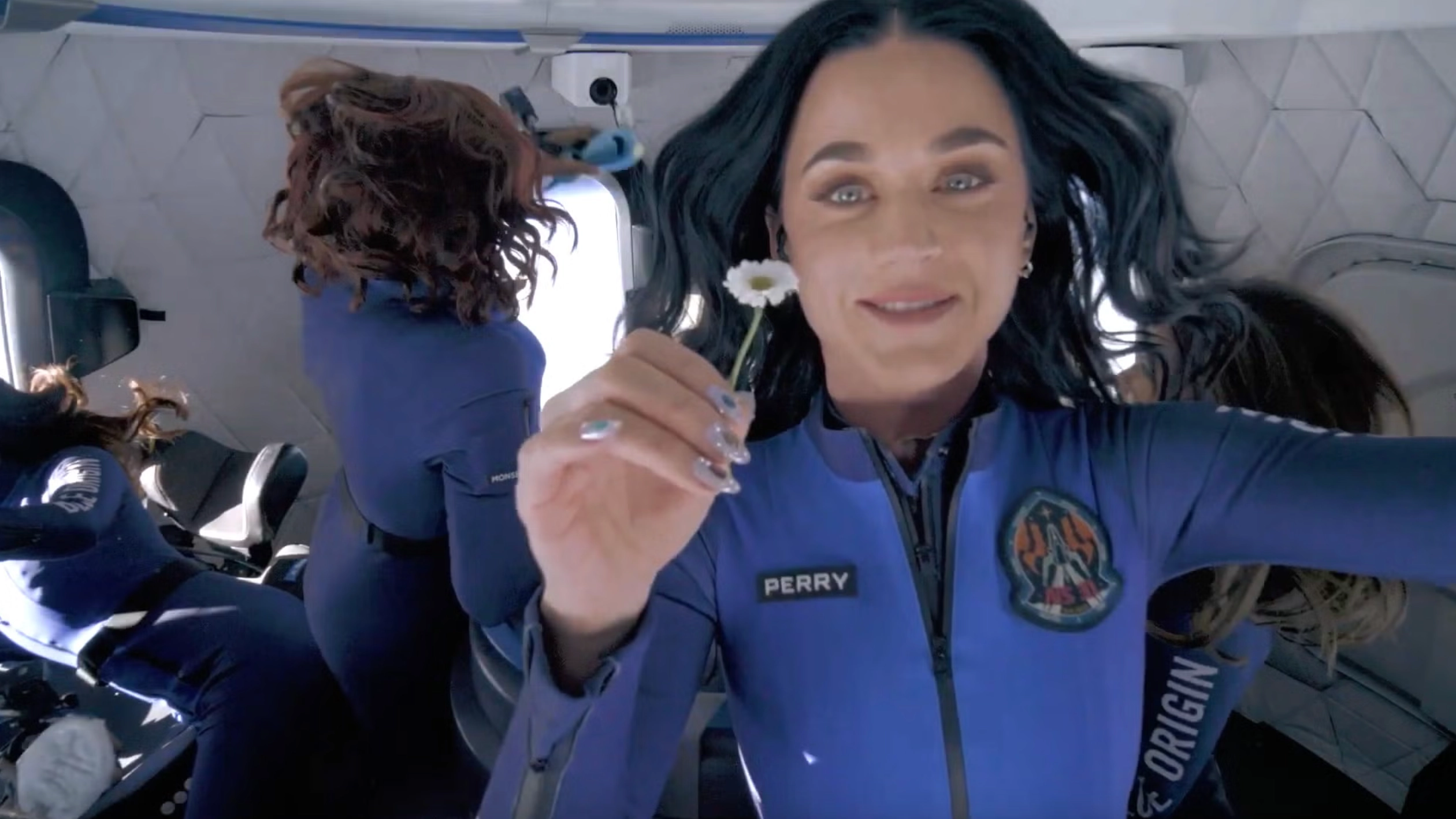 Trump official takes brutal swipe at Katy Perry and all-female crew as people claim Jeff Bezos' Blue Origin space flight was 'fake'