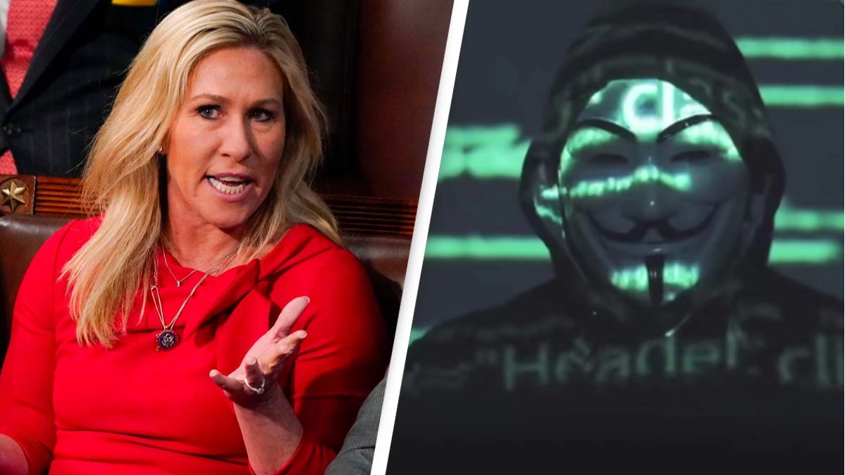 Anonymous Targets ‘Russian Asset’ Marjorie Taylor Greene With Warning
