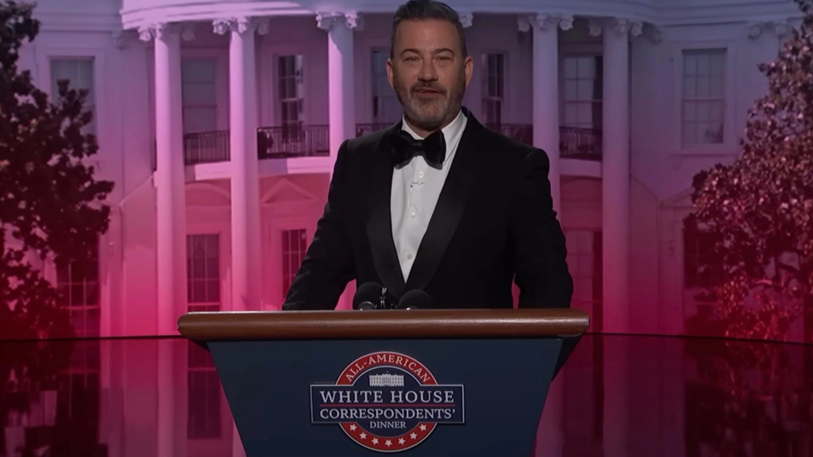 Jimmy Kimmel savagely roasts 'drama queen' Trump in 'alternative' White House Correspondents' Dinner speech