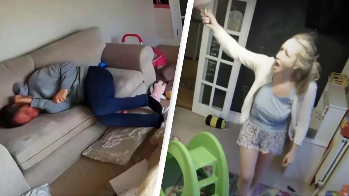 Heartbreaking nanny cam footage shows wife's brutal abuse of husband in new documentary
