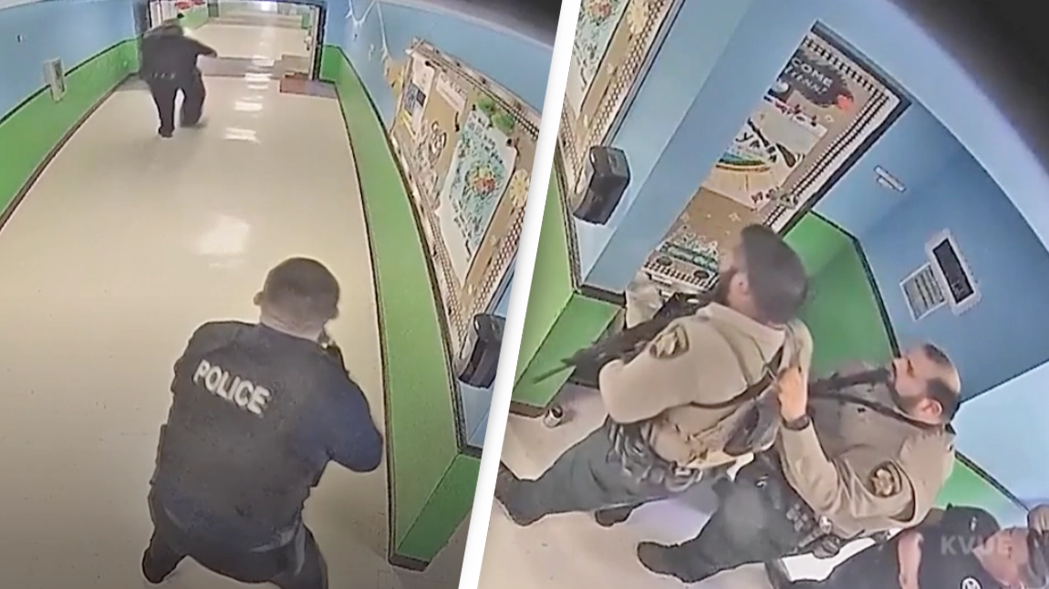 Video Released Of Inside The Uvalde School Shooting