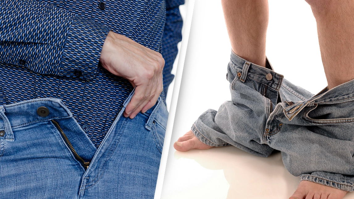 Men freaking out after finding out what 'stitch' on bottom of scrotum really is