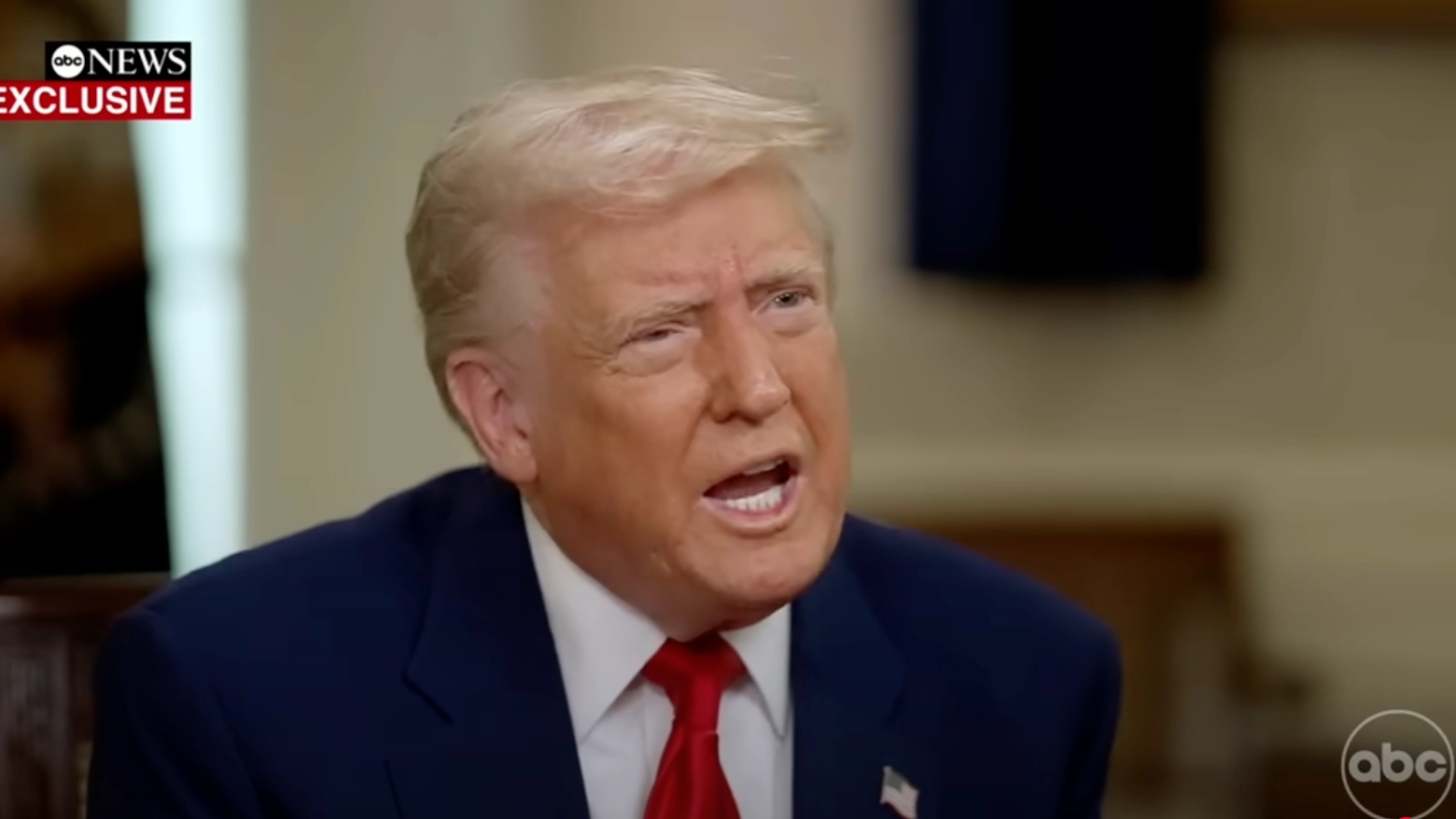 Trump savagely insults reporter and gives theory for why he was picked for interview