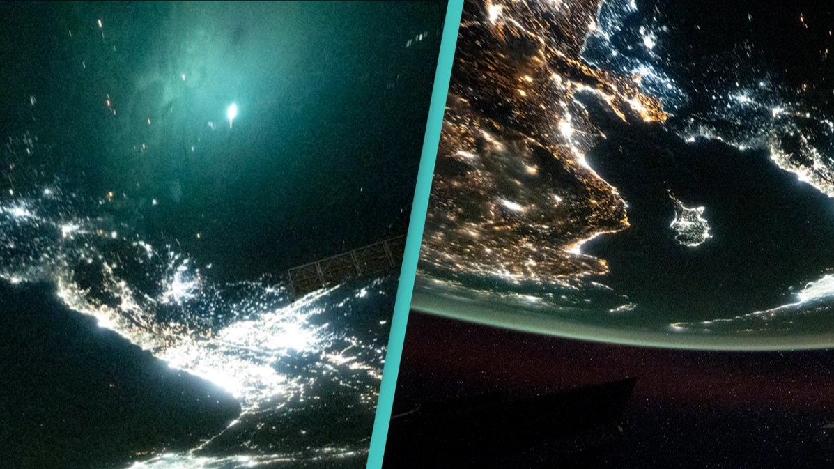 NASA astronaut captures footage of mystery green flash from International Space Station