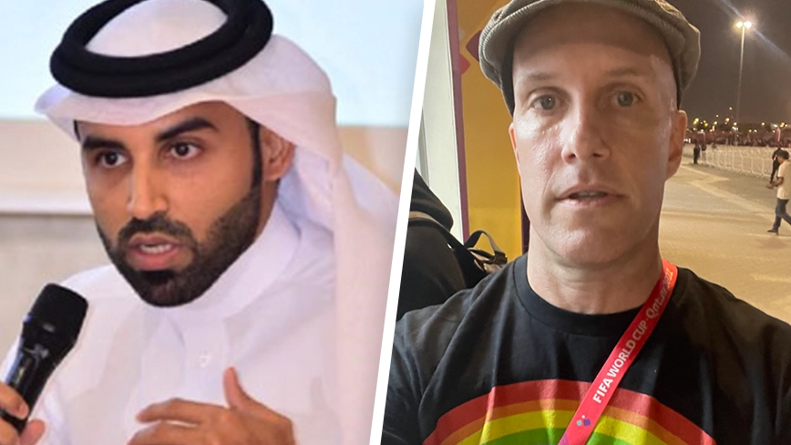 Qatari man is proud a journalist wearing rainbow shirt was blocked from entering World Cup stadium