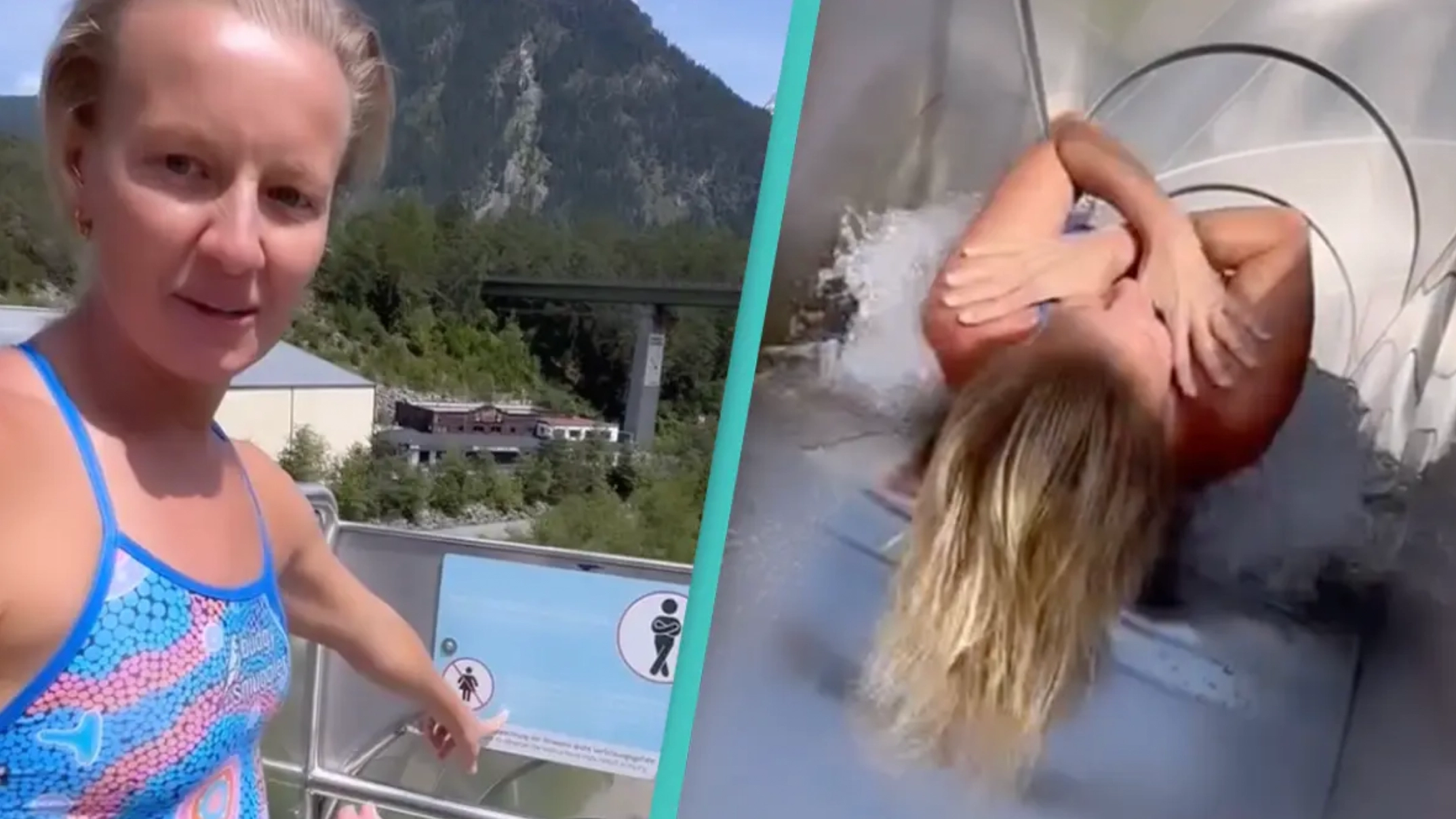 Bizarre reason why women are banned from using waterslide that has strict warning