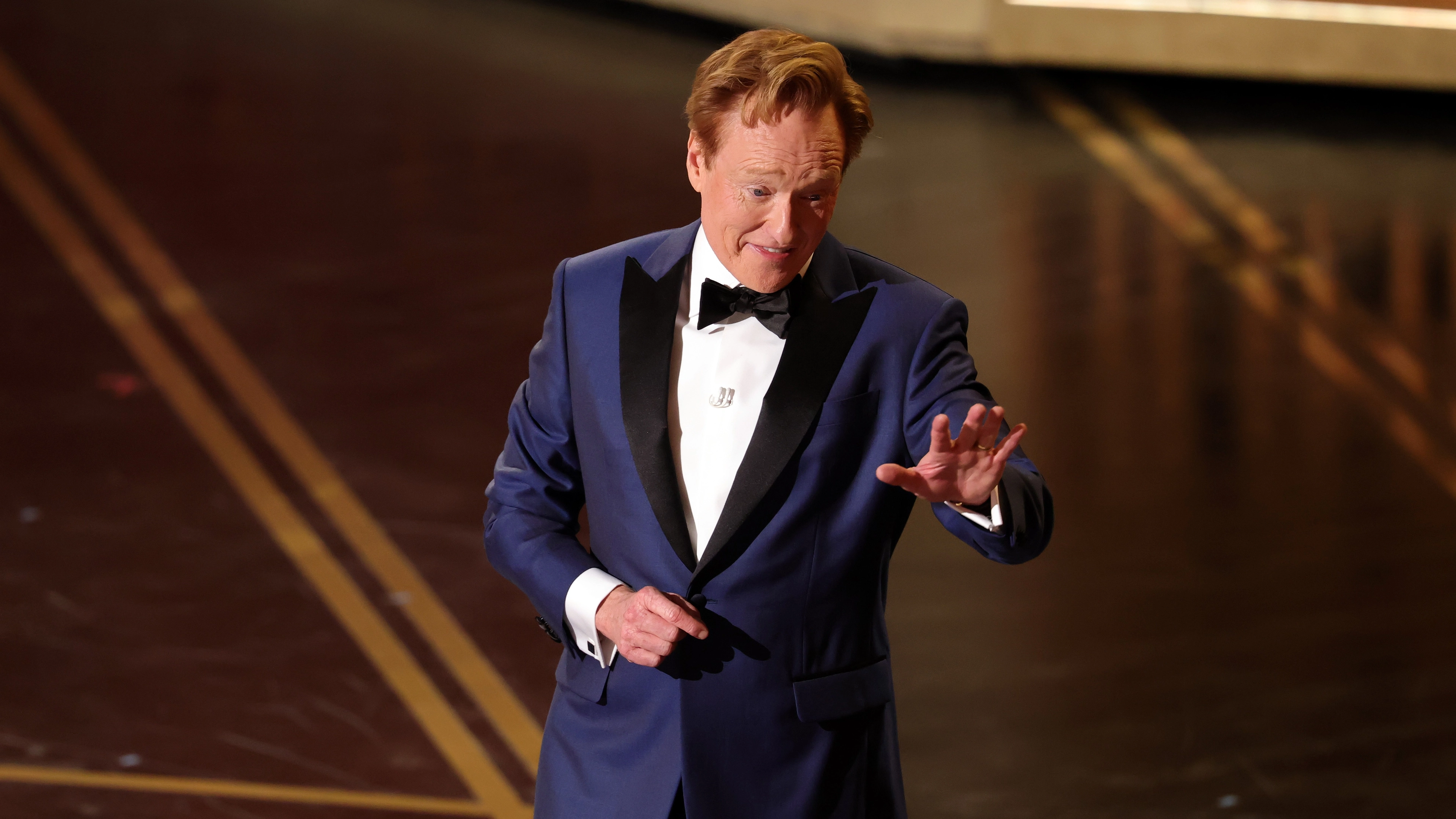 Conan O’Brien makes jibe at Timothée Chalamet during chaotic Oscar's opening monologue
