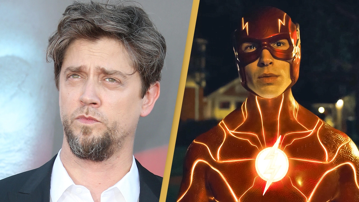 Director of The Flash calls controversial star Ezra Miller 'one of the best actors' he's ever worked with