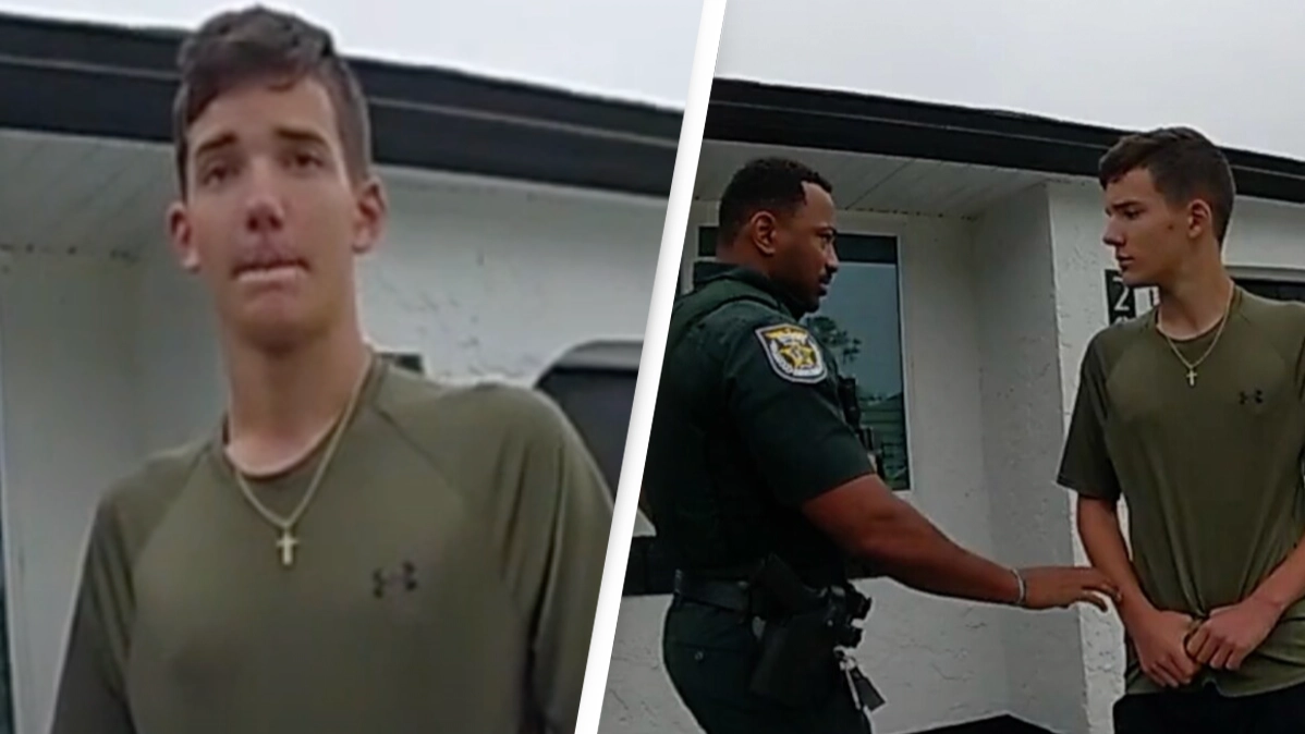 Bodycam footage shows teen’s disturbing warning before he allegedly stabbed his mom to death