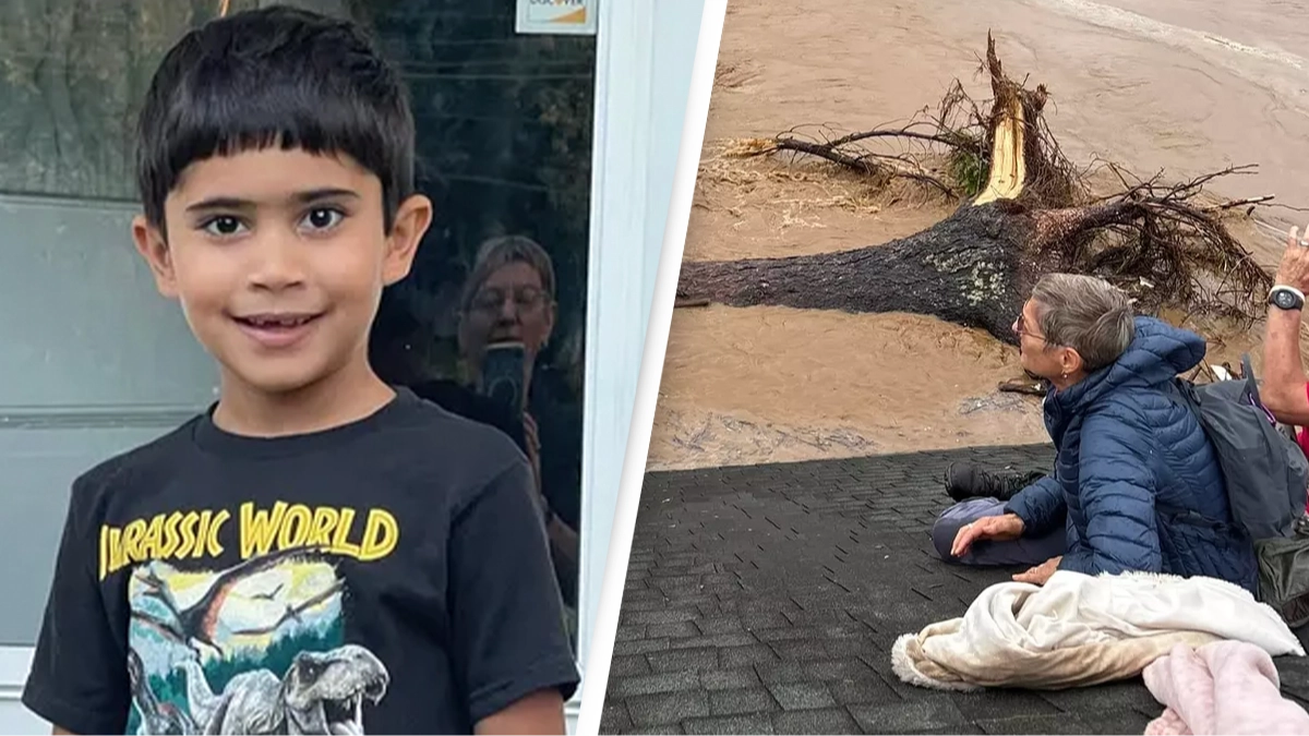 Heartbreaking new details emerge after grandparents stranded on roof with grandson were swept away in floodwaters