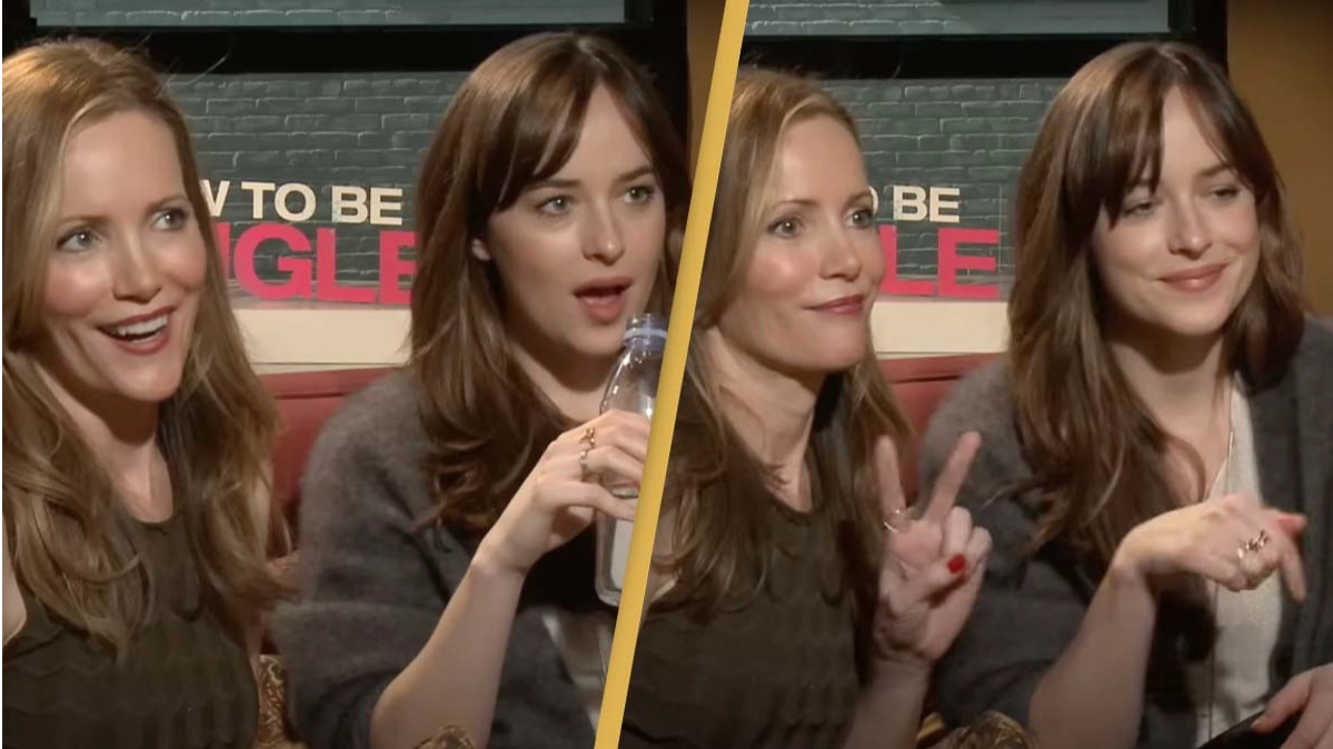 Dakota Johnson apologizes to interviewer who she and Leslie Mann 'sexually harassed' in interview