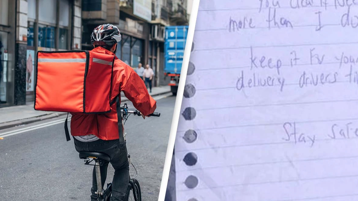 Delivery driver leaves ‘passive aggressive’ message for customer after being tipped $10