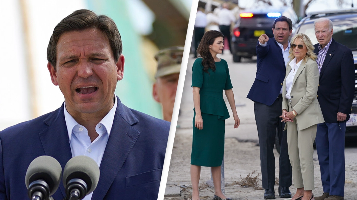 Governor of Florida says he would send 'illegal aliens back to where they came from' after storm Ian looting