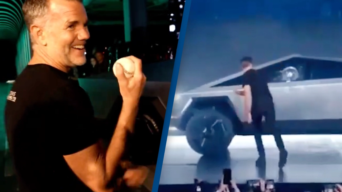 Elon Musk attempts Cybertruck window stunt again after it went so badly wrong before