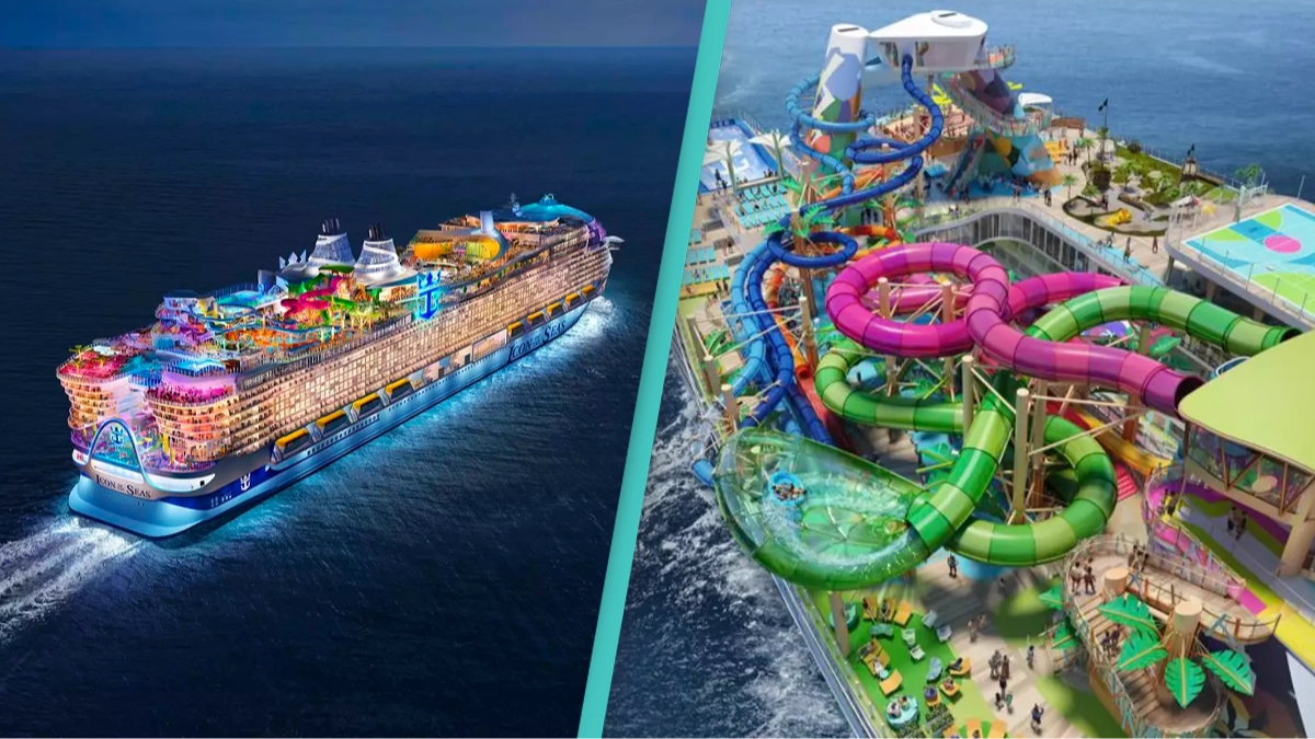 World's largest cruise ship that's five times bigger than the Titanic fills people with ‘intense dread’