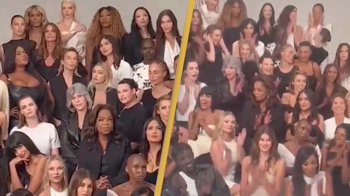 Sheer number of celebrities that showed up for single magazine photo is blowing people's minds