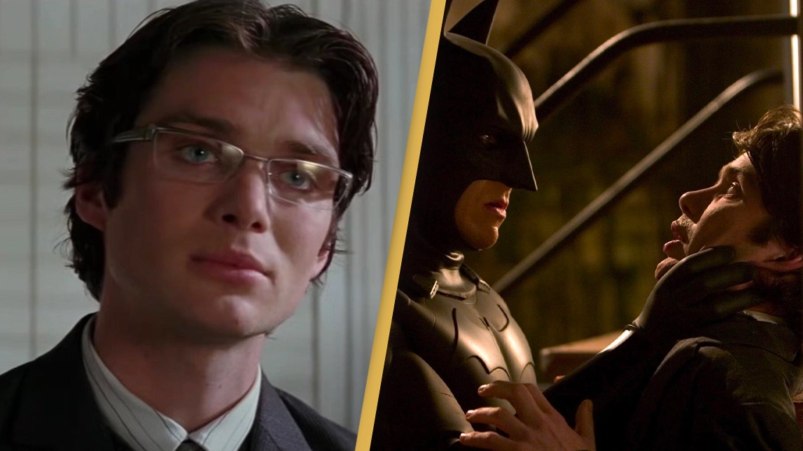 Cillian Murphy says it was 'for the best' that Christian Bale was cast as Batman instead of him