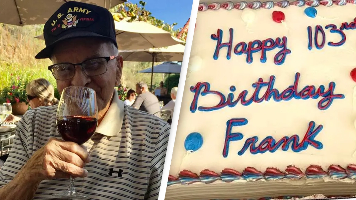 103-year-old WWII veteran reveals his secret to longevity