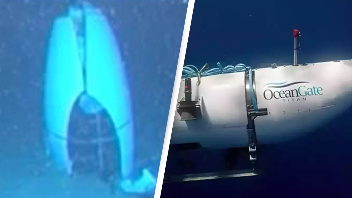 First picture of Titan sub after its implosion revealed as last words of crew confirmed