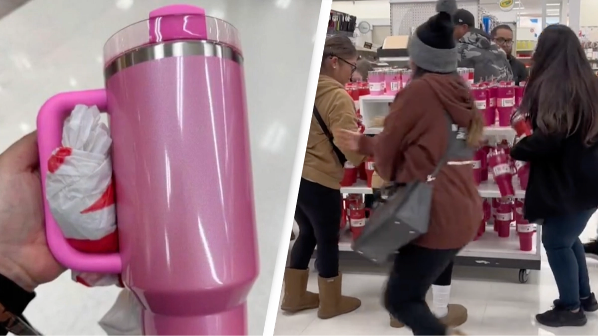 Limited edition Stanley cups being sold for $400 after chaos to buy them in store