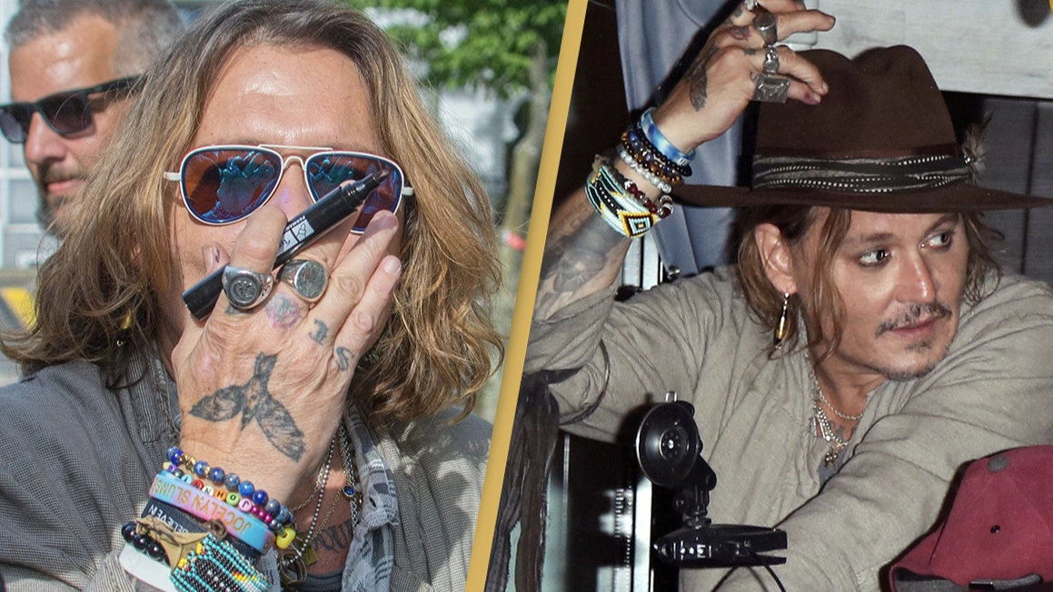 Johnny Depp's Art Collection Sells Out In Hours Making Him Huge Amount Of Money