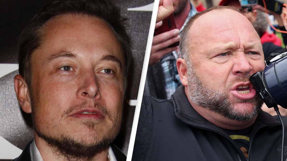Elon Musk says his newborn son died in his arms as he addresses Alex Jones Twitter ban
