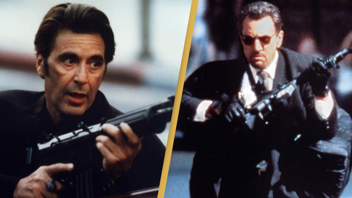 Epic shootout scene in Michael Mann's Heat is so good the Marines use it for training