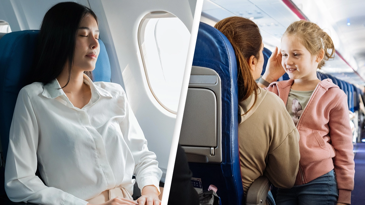 Passenger sparks debate after refusing to let mother and child sit in her plane seat for controversial reason