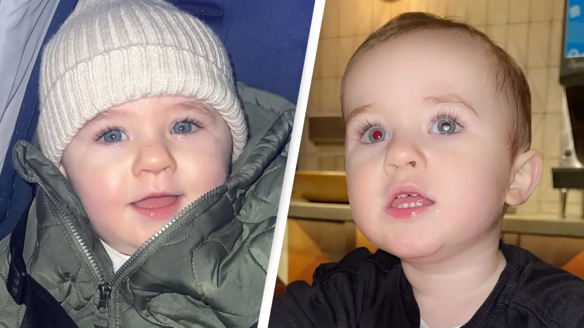 Unusual symptom parents noticed in son's eyes whenever lights were off before shocking cancer diagnosis