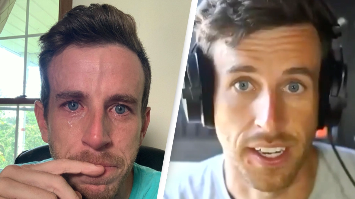 Crying CEO who posted selfie defends himself after being met with backlash