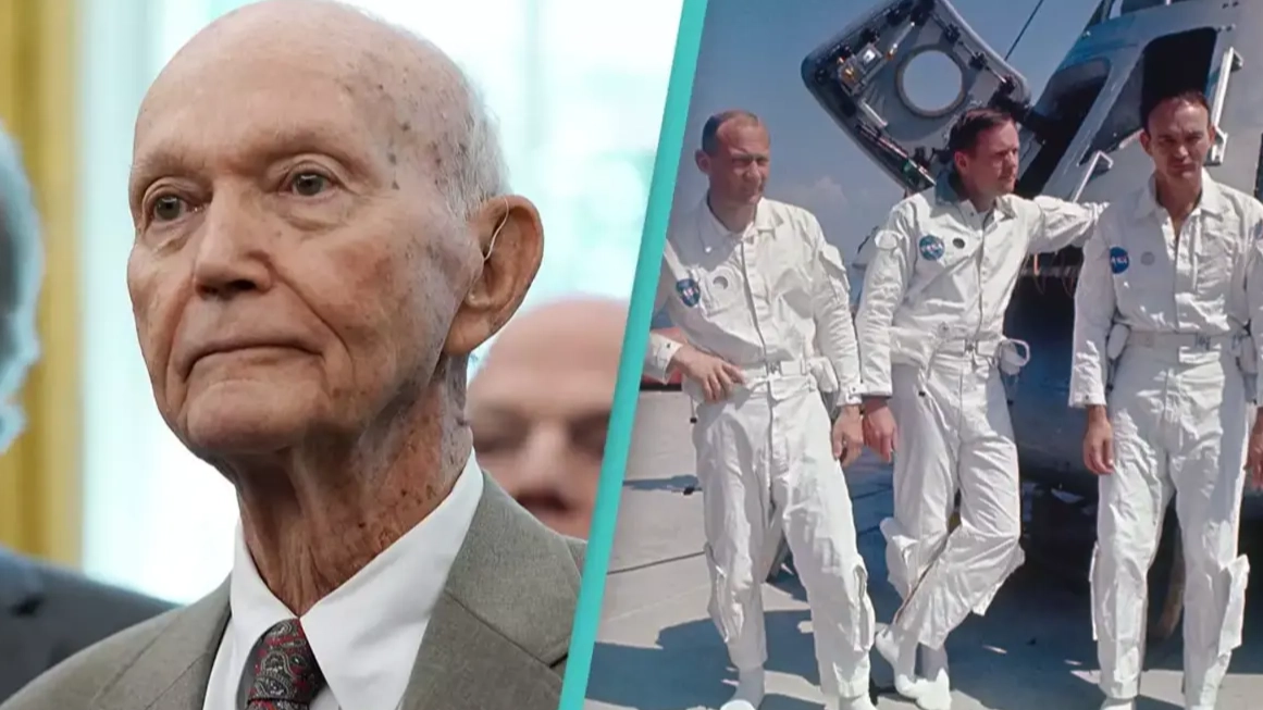 The forgotten astronaut of 1969 moon landing shares bizarre way they were treated upon returning to Earth