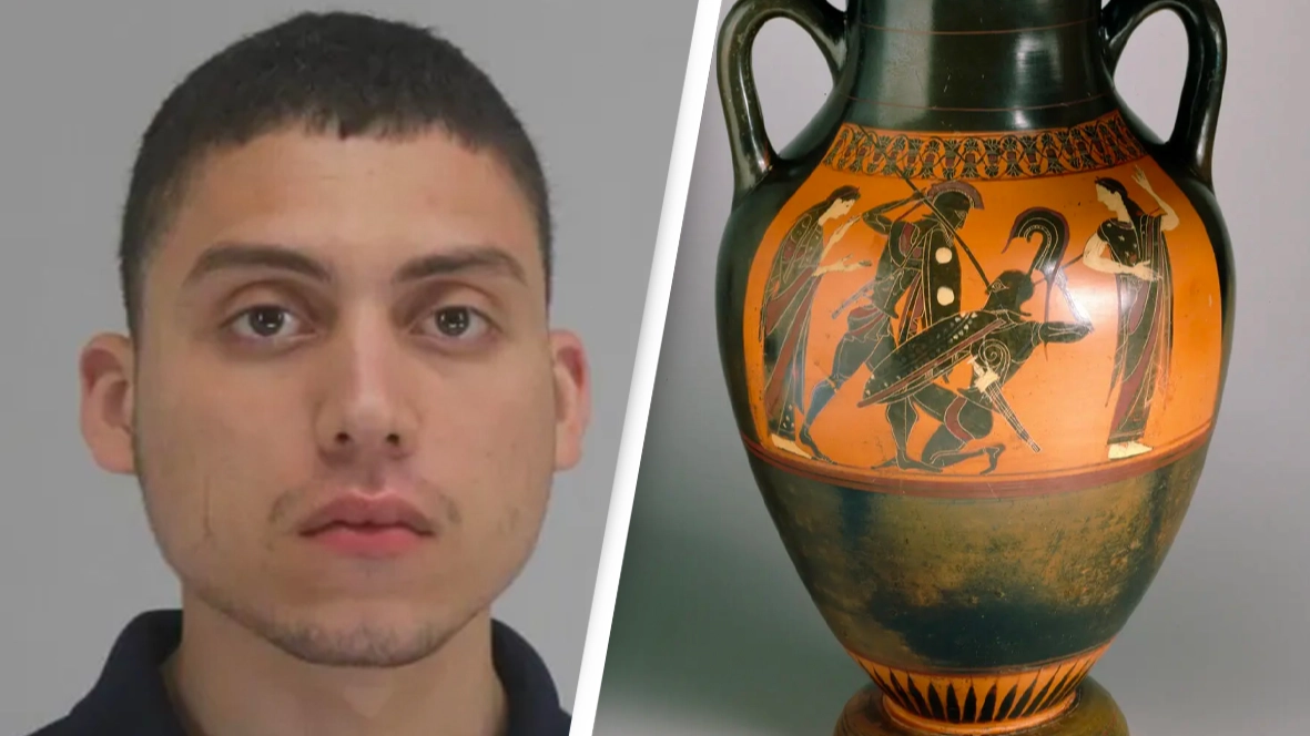 Man Breaks $5 Million Of Ancient Art Because He Was 'Mad At His Girl'