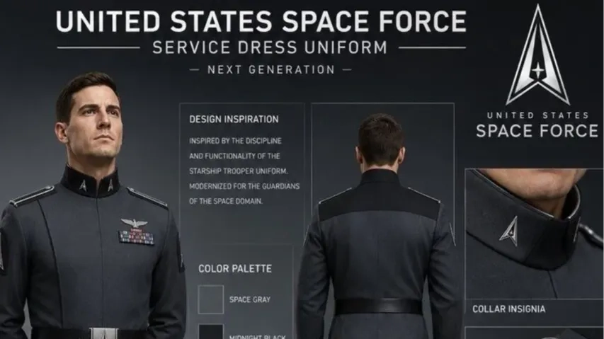 Trump's new Space Force uniforms spark debate as people make disturbing comparison