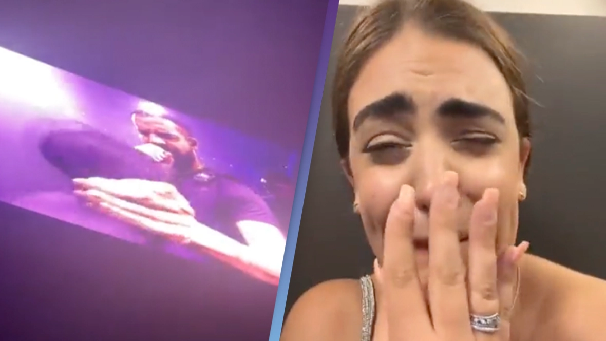 Drake fan who stopped concert after throwing bra on stage responds after he told crowd to 'locate this woman immediately’