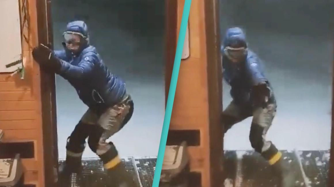 Woman in Antarctica ‘fighting for her life’ as she attempts to close front door in extreme weather