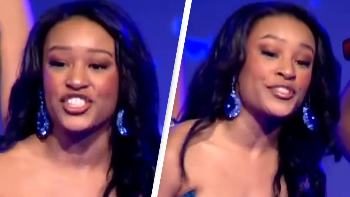 Newly crowned pageant queen calls out her abuser who 'sat in audience' during ceremony